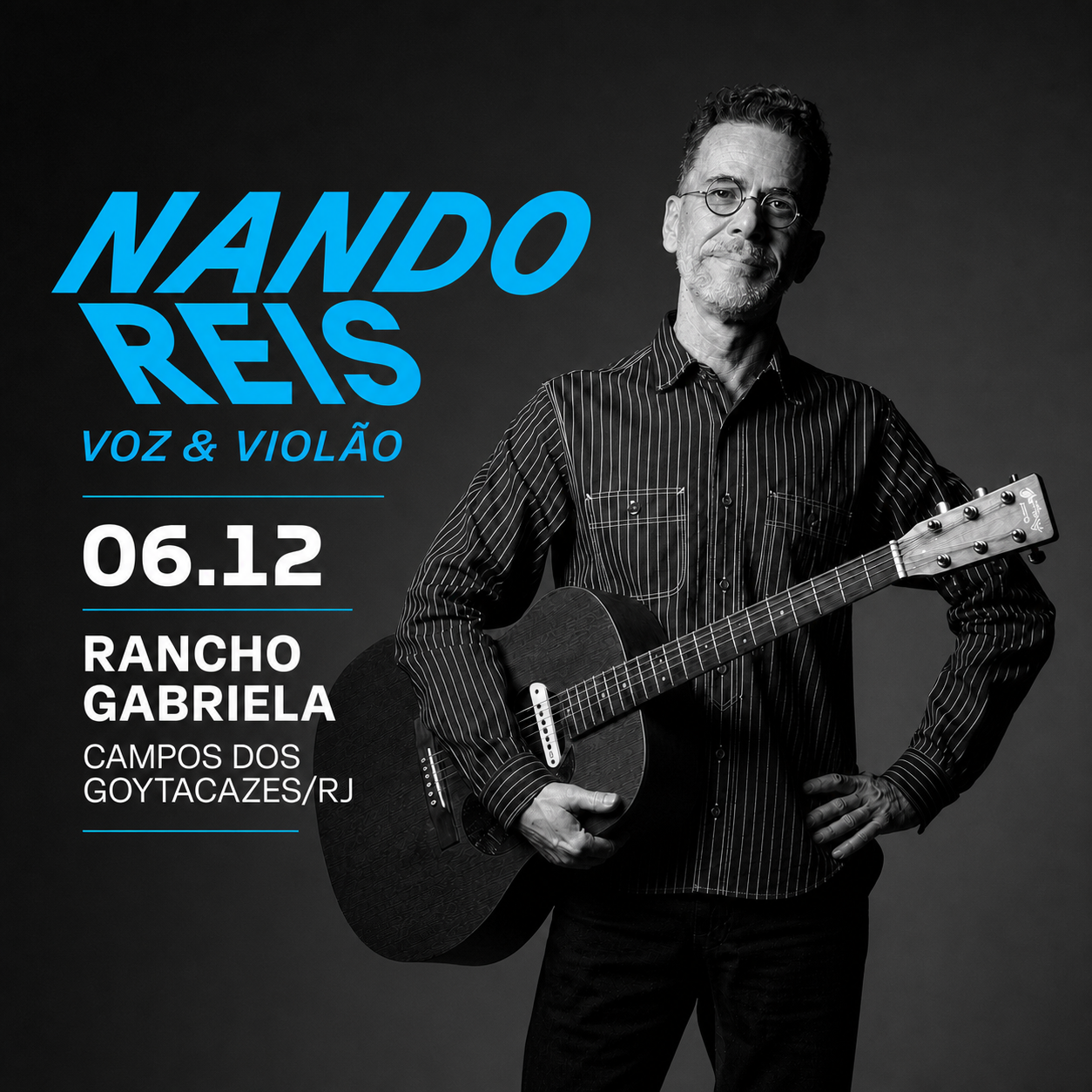 Nando Reis — Voz & Violão (Campos)